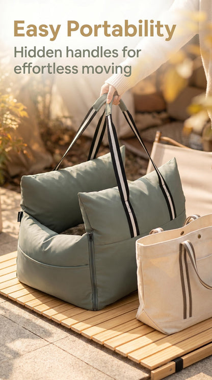 Green - Pet Travel Car Seat