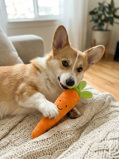Cute Carrot - Plush Toy for Dogs
