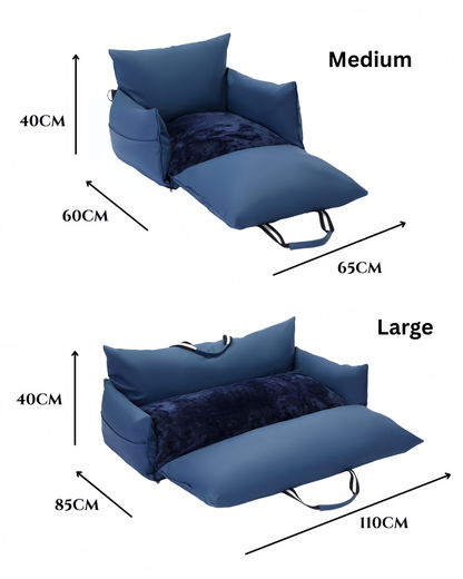 Dark Blue - Pet Travel Car Seat