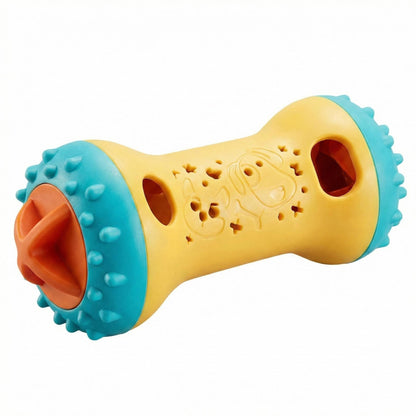 Adjustable Treat Dispensing-Roller Durable Nylon Bone Puzzle