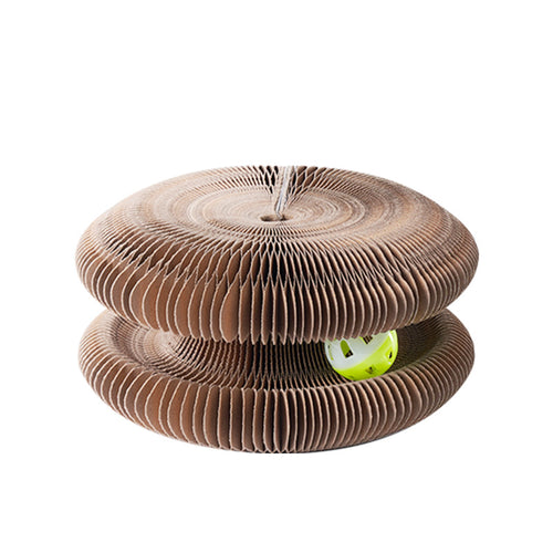 Accordion Cat Toy - Reversible Magic Scratcher