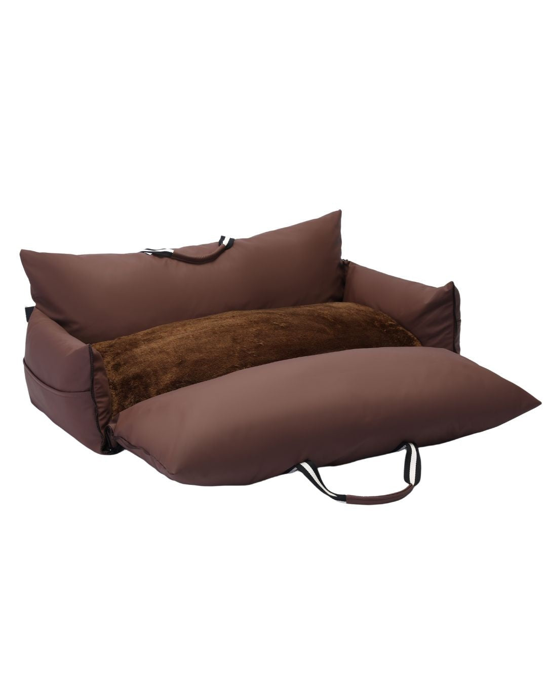 Brown - Pet Travel Car Seat