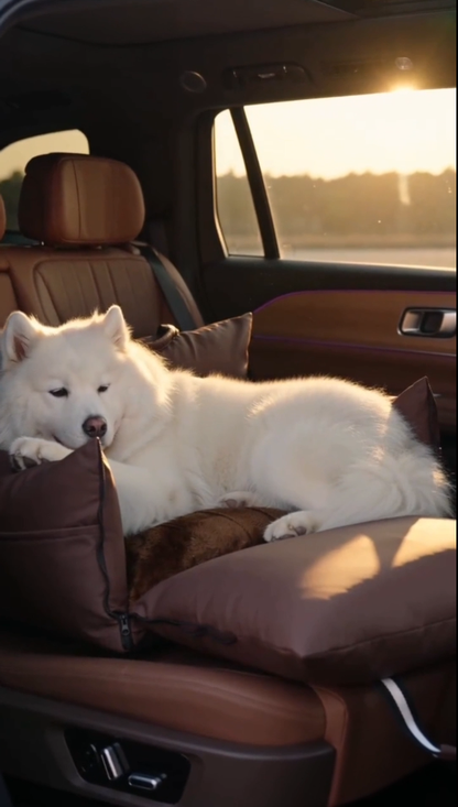 Brown - Pet Travel Car Seat
