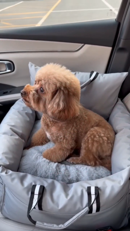Gray - Pet Travel Car Seat