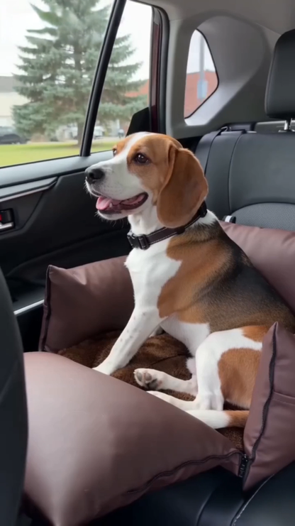 Brown - Pet Travel Car Seat