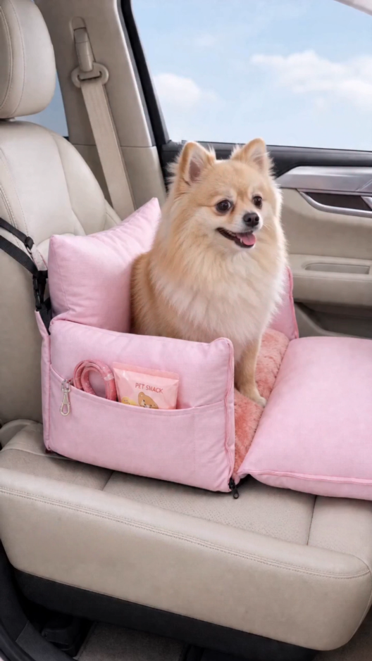 Pink - Pet Travel Car Seat