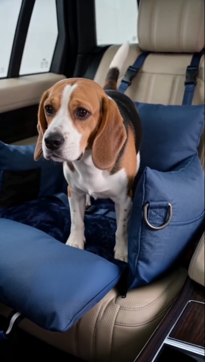 Dark Blue - Pet Travel Car Seat