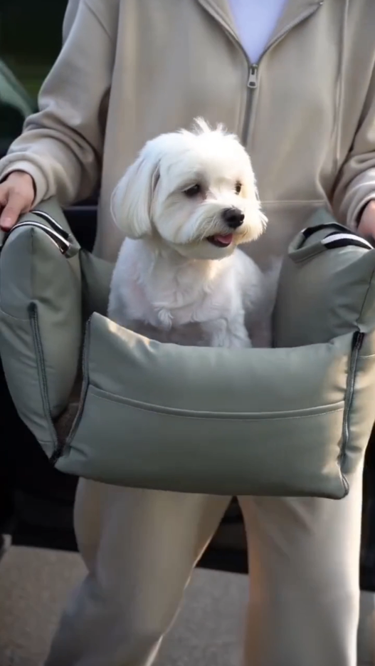 Gray - Pet Travel Car Seat