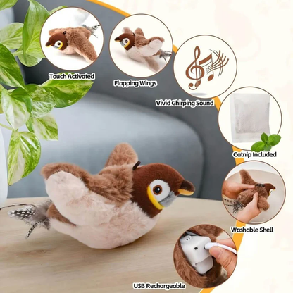 Bird-shaped Interactive Toy