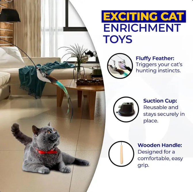 Automatic Cat Wand Toy