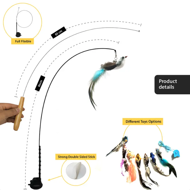 Automatic Cat Wand Toy