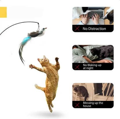 Automatic Cat Wand Toy