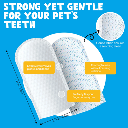 Scented Dental Finger Wipes