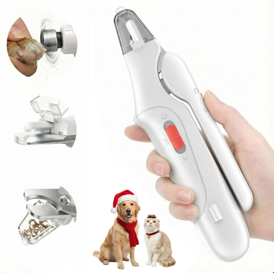 2-in-1 Professional Pet Nail Clipper & Grinder