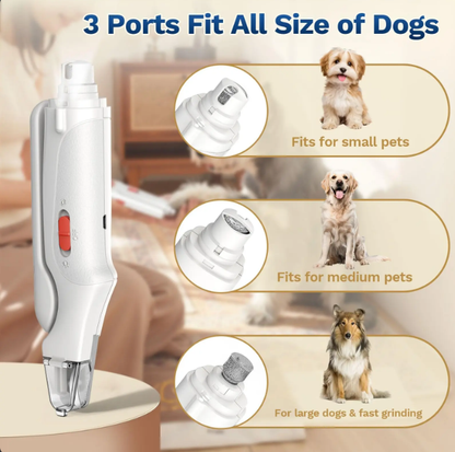 2-in-1 Professional Pet Nail Clipper & Grinder