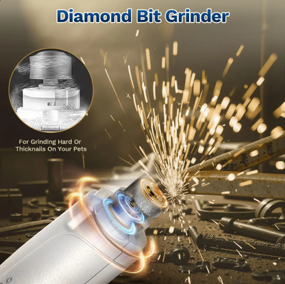 2-in-1 Professional Pet Nail Clipper & Grinder
