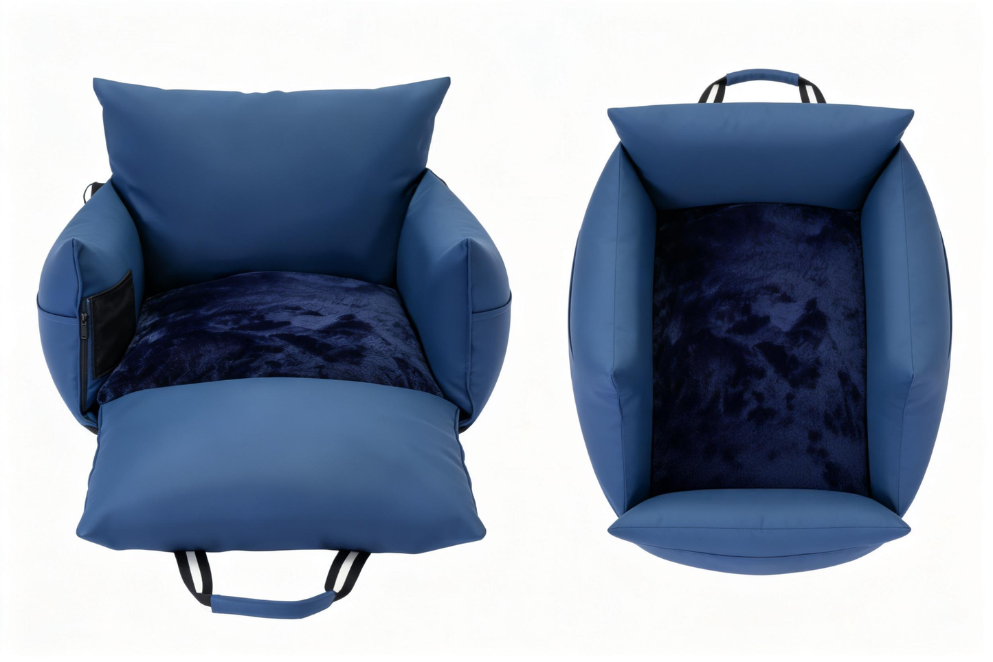Dark Blue - Pet Travel Car Seat